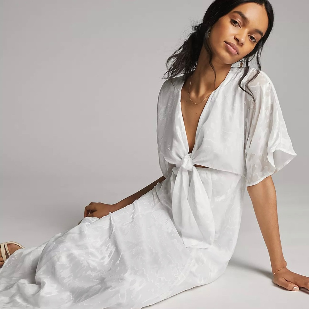 Anthropologie 	
LUCIANA MAXI DRESS